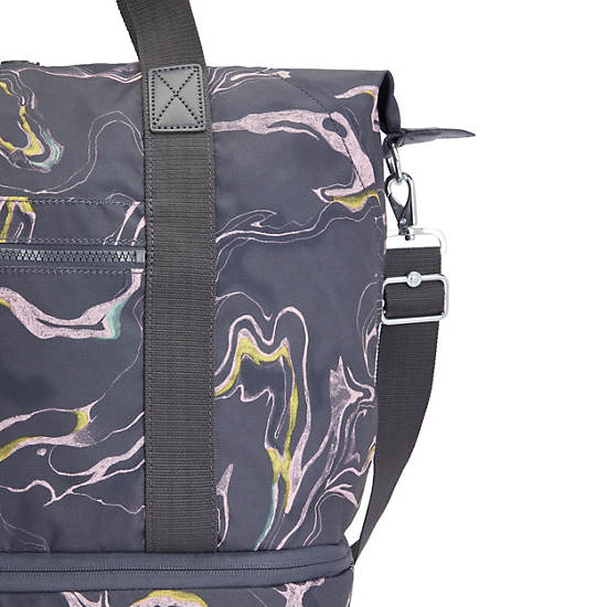 Kipling Art M Weekender Printed Toteväska Grå | SE 1457VR